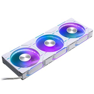 Wentylator Phanteks D30 120mm PWM D-RGB Reverse White 3-pack