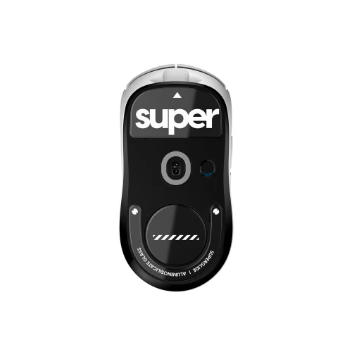 Ślizgacze Superglide 2 do Logitech G Pro X Superlight 2 / Superstrike Szklane - Black