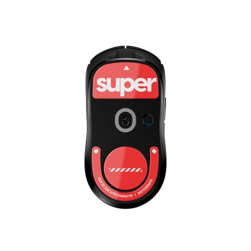 Ślizgacze Superglide 2 do Logitech G Pro X Superlight 2 Szklane - Red