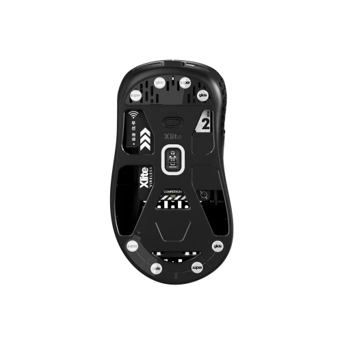 Ślizgacze Superglide Uniwersalne 6mm 8szt Szklane Białe