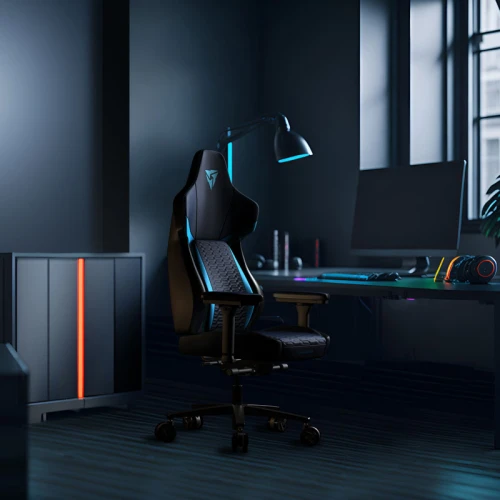 Fotel Dla Gracza ThunderX3 CORE-Racer - Blue
