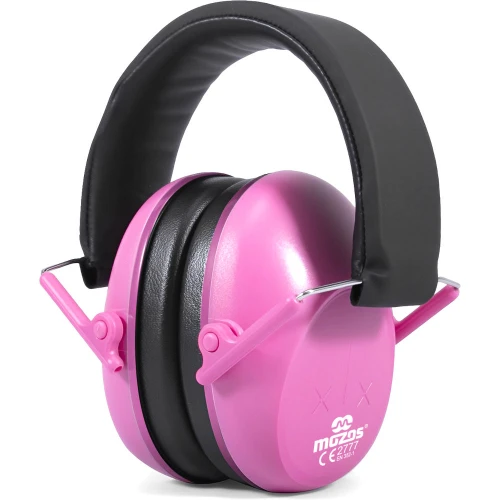 Nauszniki ochronne dla dzieci MOZOS KM-5 3-15 Pink