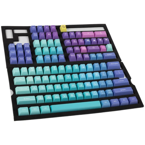 Keycapy Ducky Azure ABS Double-Shot Keycap Set - ANSI Layout (US)