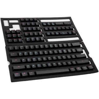 Keycapy Ducky Midnight PBT Double-Shot Keycap Set, US Layout