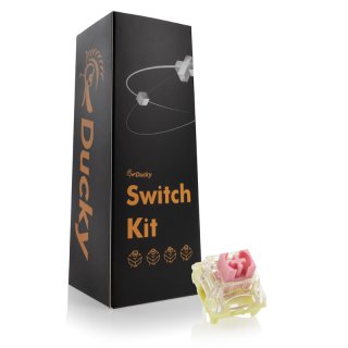 Przełączniki mechaniczne Ducky TTC Gold Pink - 110szt