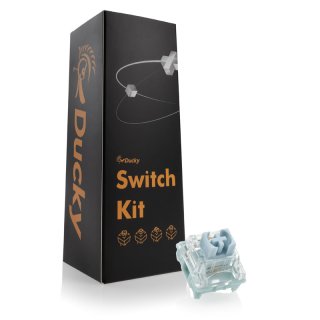 Przełączniki mechaniczne Ducky TTC Bluish White - 110szt