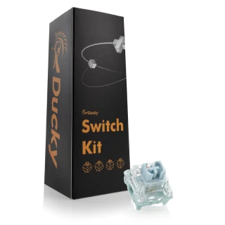 Przełączniki mechaniczne Ducky TTC Bluish White - 110szt
