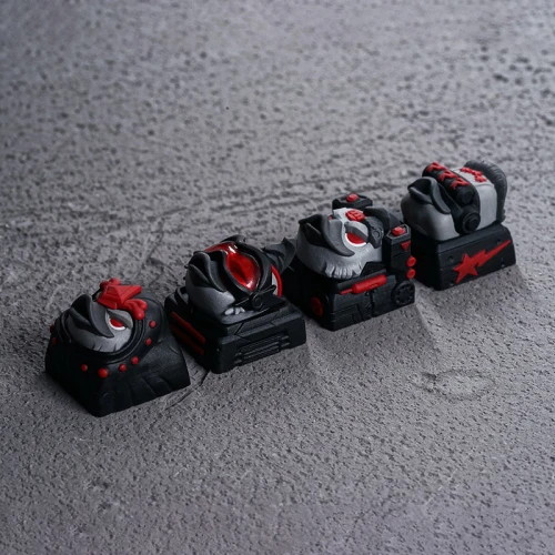 Keycap Ducky x Hotkeys Ducky League The Bulk (Dark Edition)