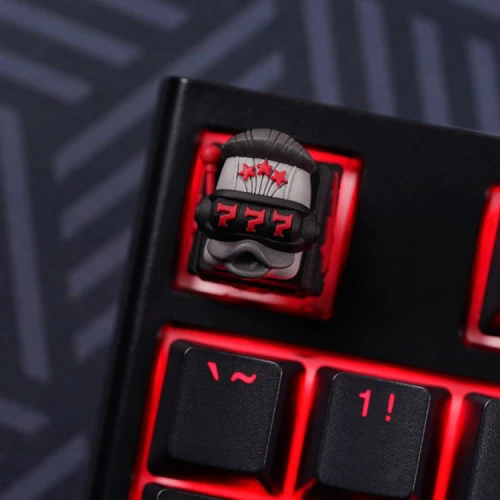 Keycap Ducky x Hotkeys Ducky League Lucky (Dark Edition)