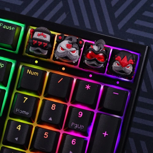 Keycap Ducky x Hotkeys Ducky League Lucky (Dark Edition)