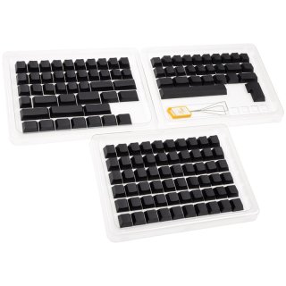 Keycapy Ducky Blank Black PBT Set, Cherry-Profil - 133szt