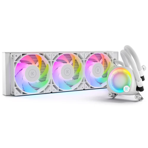 Chłodzenie wodne AiO EK Water Blocks EK-Nucleus CR360 Lux D-RGB White 360mm