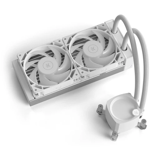 Chłodzenie wodne AiO EK Water Blocks EK-Nucleus CR240 Lux D-RGB White 240mm