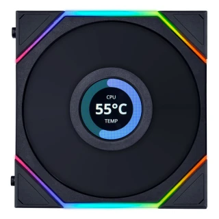 Wentylator Lian Li Uni FAN TL LCD Reverse Blade Black – 120mm