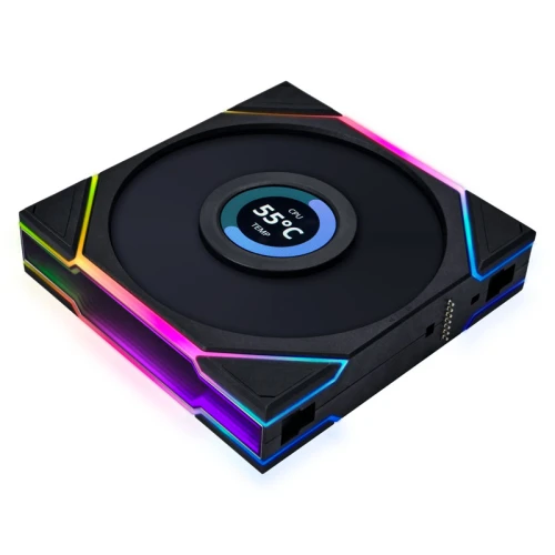 Wentylator Lian Li Uni FAN TL LCD Reverse Blade Black – 120mm
