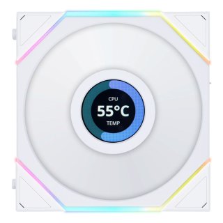 Wentylator Lian Li Uni FAN TL LCD Reverse Blade White – 120mm