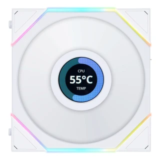 Wentylator Lian Li Uni FAN TL LCD Reverse Blade White – 120mm