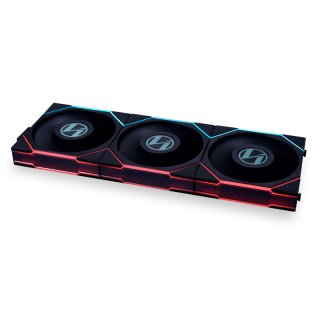 Wentylator Lian Li Uni FAN TL LCD Black z kontrolerem – 120mm 3-pack