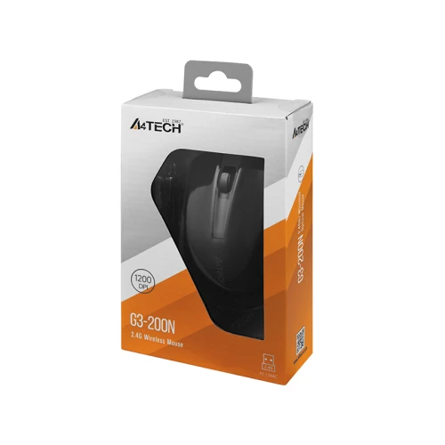 Mysz Bezprzewodowa A4Tech V-Track G3-200N-1 Black