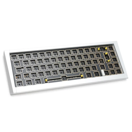 Klawiatura Ducky Outlaw 65, Barebone - srebrna (ANSI)