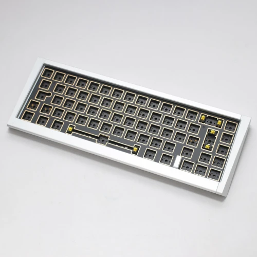 Klawiatura Ducky Outlaw 65, Barebone - srebrna (ANSI)