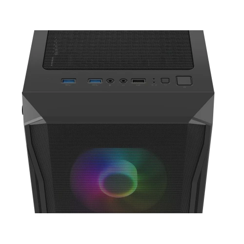 Obudowa Fury Shobo SH4F RGB Tempered Glass