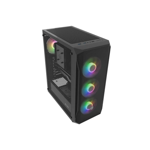 Obudowa Fury Shobo SH4F RGB Tempered Glass