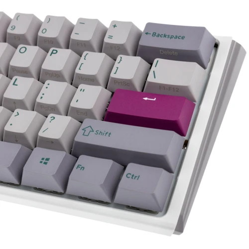 Klawiatura One 3 Mist Grey Mini RGB MX-Ergo-Clear (US)