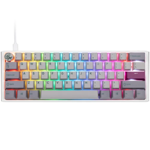 Klawiatura One 3 Mist Grey Mini RGB MX-Silent-Red (US)