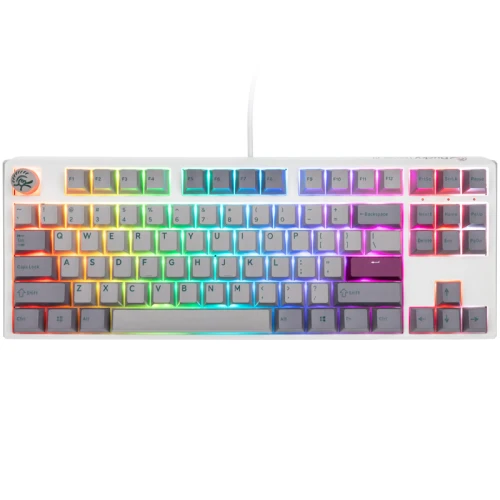 Klawiatura Ducky One 3 Mist Grey TKL RGB - MX-Speed-Silver (US)