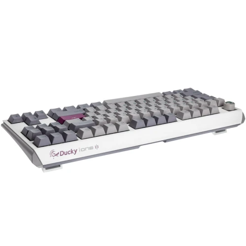 Klawiatura Ducky One 3 Mist Grey TKL RGB - MX-Speed-Silver (US)