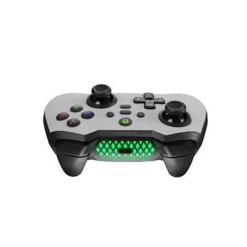 Gamepad Genesis Mangan 400 Bezprzewodowy Biały PC/Switch/Mobile