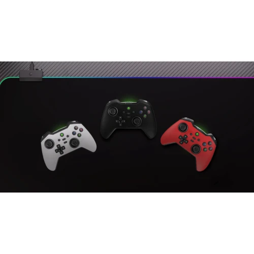 Gamepad Genesis Mangan 400 Bezprzewodowy Biały PC/Switch/Mobile