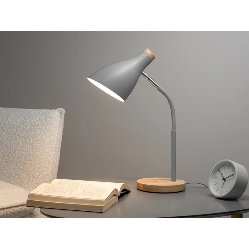 Lampka biurkowa Tracer Scandi Grey 40W