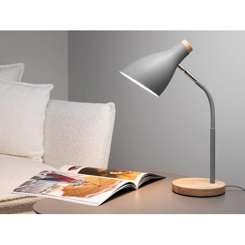 Lampka biurkowa Tracer Scandi Grey 40W