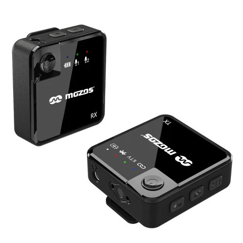 Mikrofon MOZOS MX1 Dual Podwójny Mikroport Bezprzewodowy 2.4GHz