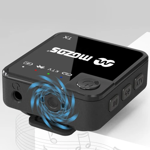 Mikrofon MOZOS MX1 Dual Podwójny Mikroport Bezprzewodowy 2.4GHz
