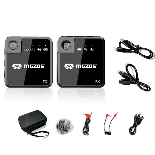 Mikrofon MOZOS MX1 Single Mikroport Bezprzewodowy 2.4GHz
