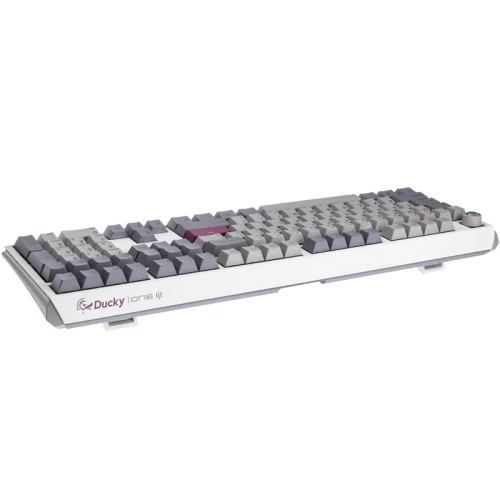 Klawiatura Ducky One 3 Mist Grey RGB - MX-Blue (US)
