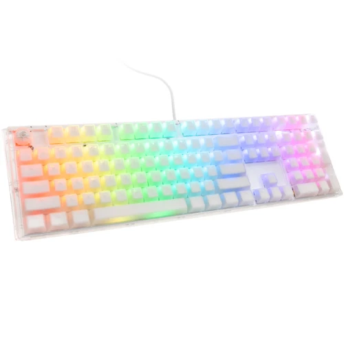 Klawiatura Ducky One 3 Aura White RGB - Gateron Baby Kangaroo (US)
