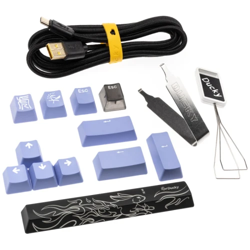 Klawiatura Ducky One 3 Aura Black Mini RGB - Kailh Jellyfish Y (US)