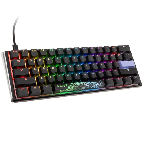 Klawiatura Ducky One 3 Classic Black/White Mini RGB - MX-Red (US)