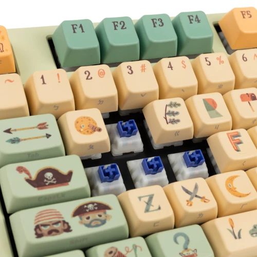 Klawiatura Ducky x Dimanche One 2 Pro Piotruś Pan - Varmilo V2 Iris (US)