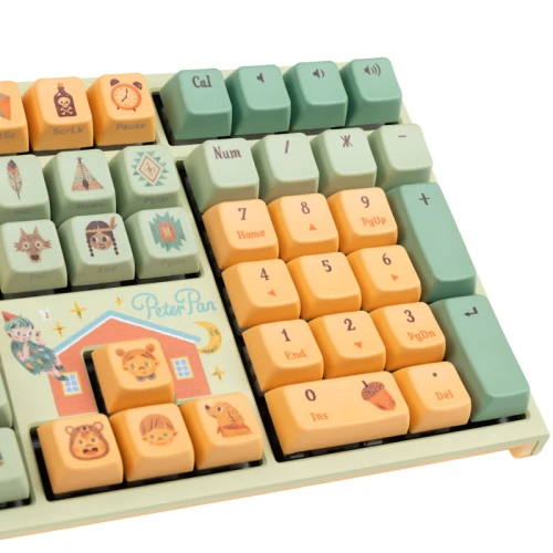 Klawiatura Ducky x Dimanche One 2 Pro Piotruś Pan - Varmilo V2 Iris (US)