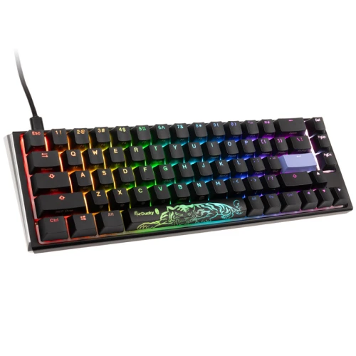 Klawiatura Ducky One 3 Classic Black/White SF RGB - MX-Red (US)