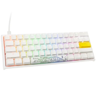 Klawiatura Ducky One 2 Pro Mini White Edition RGB - Gateron Yellow (US)
