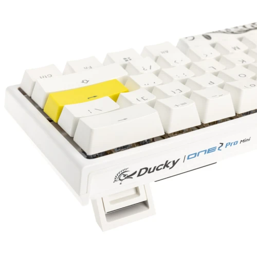 Klawiatura Ducky One 2 Pro Mini White Edition RGB - Gateron Yellow (US)