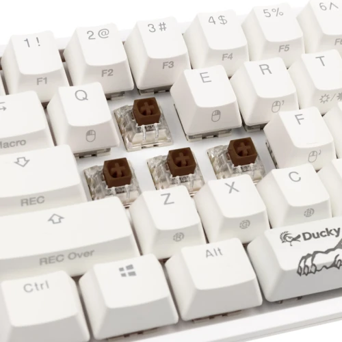 Klawiatura Ducky One 2 Pro Mini White Edition RGB - Kailh Brown (US)