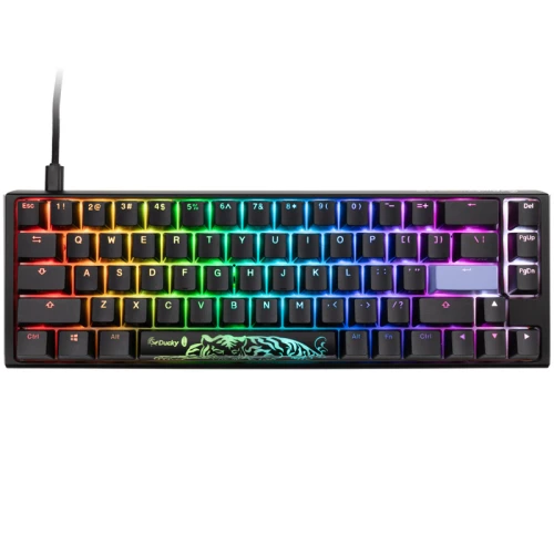 Klawiatura Ducky One 3 Classic Black/White SF RGB - MX-Speed-Silver (US)