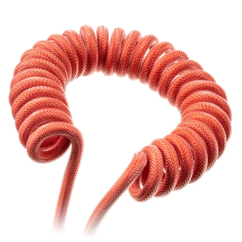 Kabel do klawiatury Ducky Premicord Strawberry Frog (USB Typ C do Typ A) - 1,8M